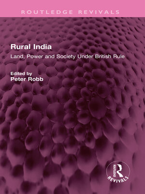 cover image of Rural India